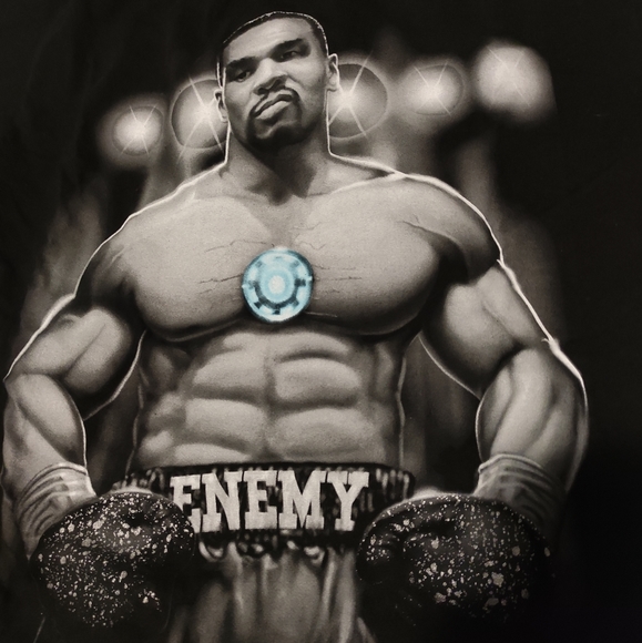 MIKE TYSON ENEMY OF THE STATE SHIRT SIZE MEDIUM - Picture 4 of 6